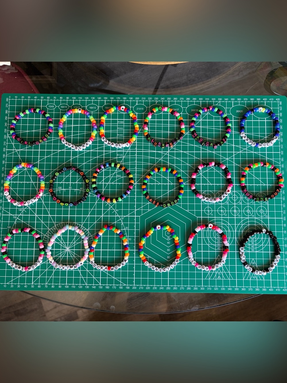 Kandi | Raver | Festival Bracelets (18 Count)